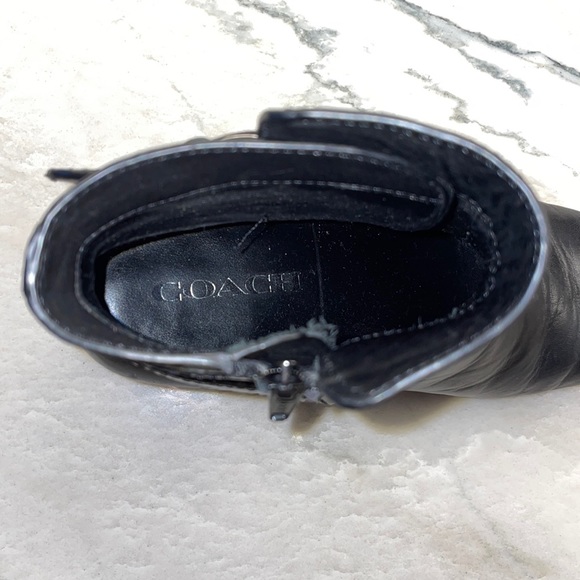 New Coach Women’s Black Booties in size 6.5 B Perfect Condition - Picture 5 of 5